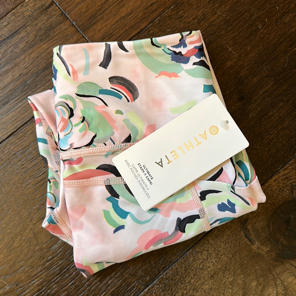 Brand New Athleta Ultimate Stash Ii Capri